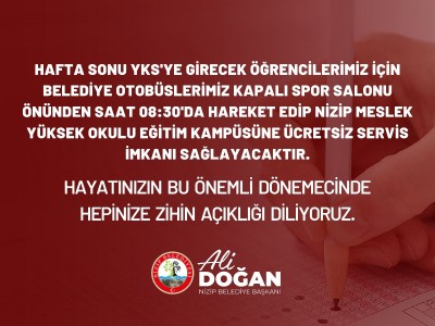 Öğrencilerimizin Yanındayız